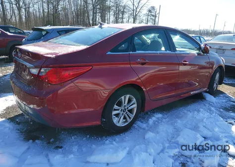 2014 Hyundai Sonata Gls из США, поврежденный, VIN 5NPEB4AC7EH811627